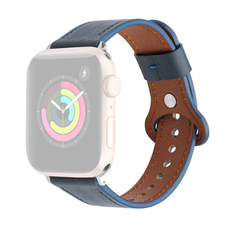 Auffallend schön Universell Apple Echtes Leder armband