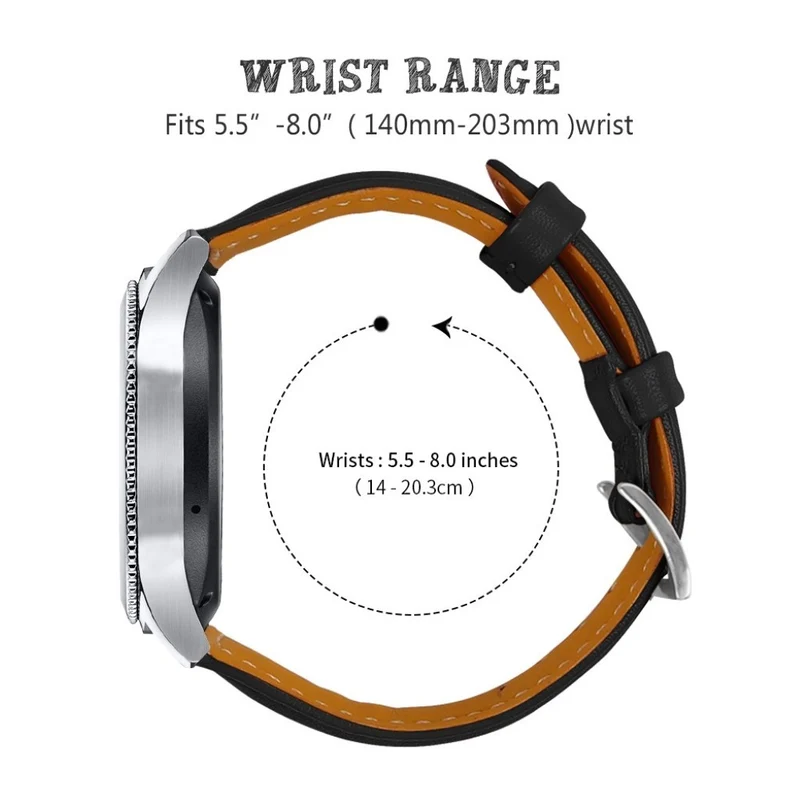 Sehr langlebig Universell Echtes Leder armband