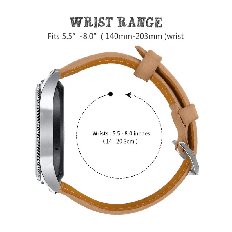 Sehr langlebig Universell Echtes Leder armband