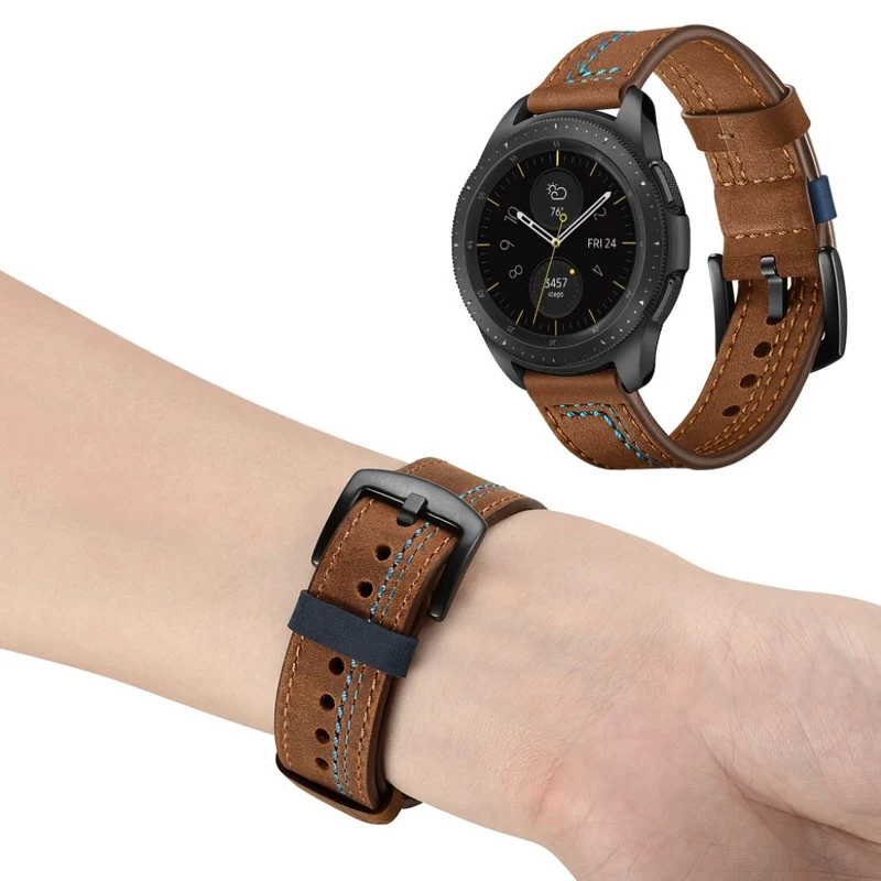 Mega elegant Universell Echtes Leder armband