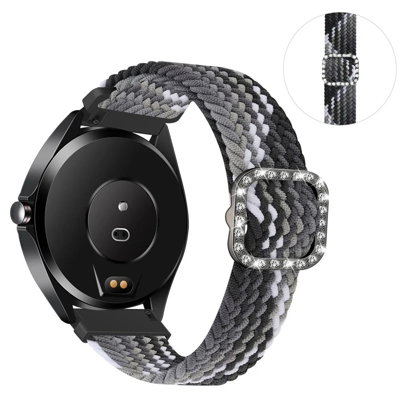 Super modisch Universell Strass und Textil / Nylon armband