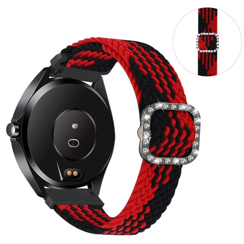 Super modisch Universell Strass und Textil / Nylon armband