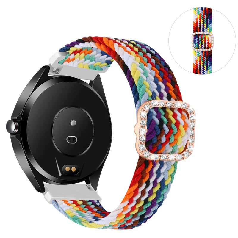 Super modisch Universell Strass und Textil / Nylon armband