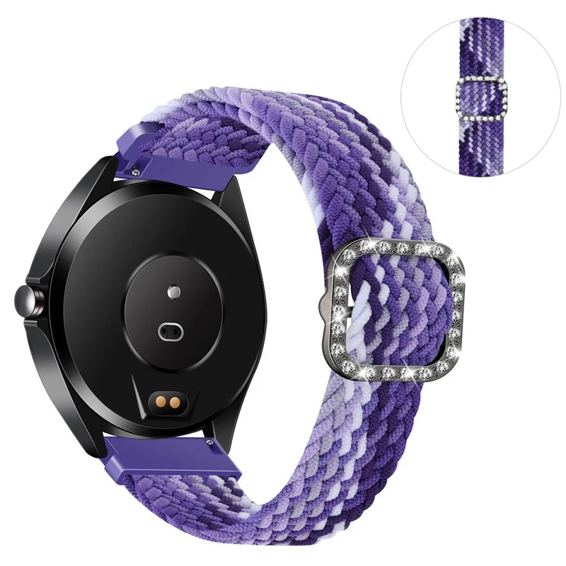 Super modisch Universell Strass und Textil / Nylon armband