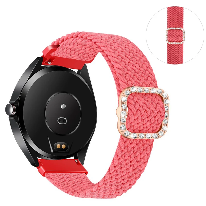 Super modisch Universell Strass und Textil / Nylon armband