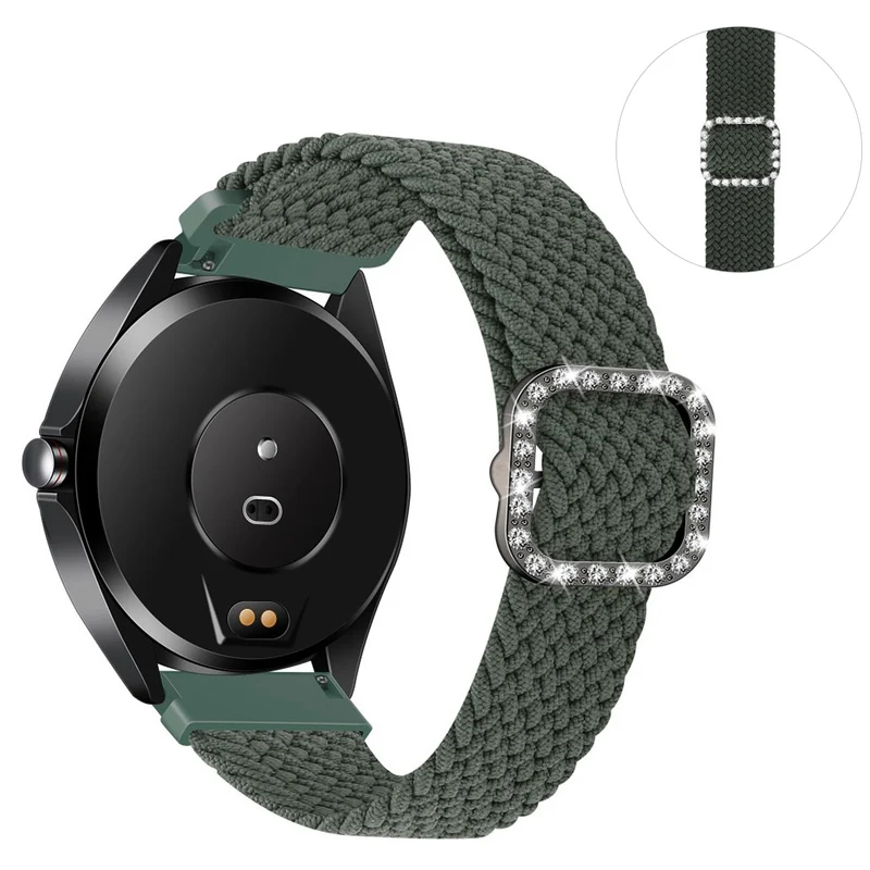 Super modisch Universell Strass und Textil / Nylon armband