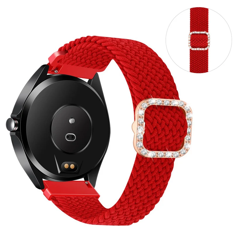 Super modisch Universell Strass und Textil / Nylon armband