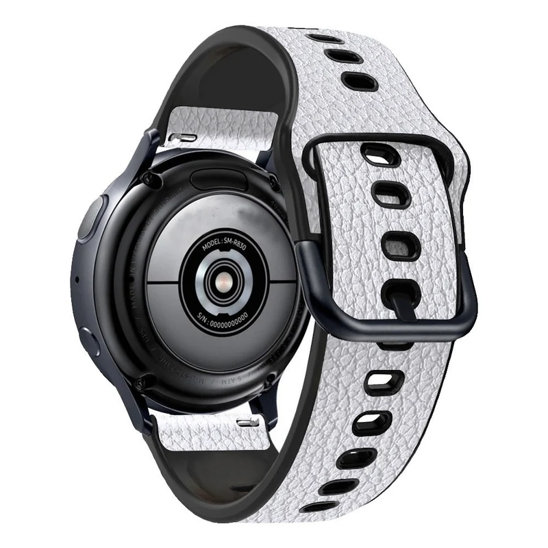 Super cool Universell Kunstleder und Silikon / TPU armband