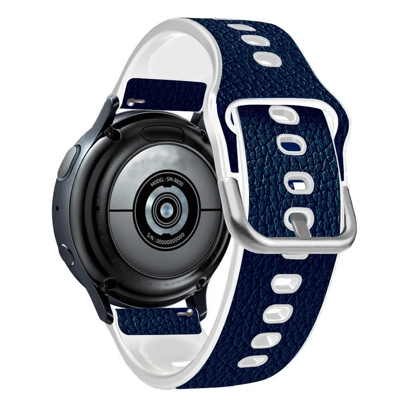 Super cool Universell Kunstleder und Silikon / TPU armband