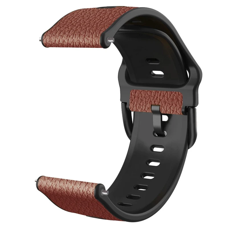 Super cool Universell Kunstleder und Silikon / TPU armband