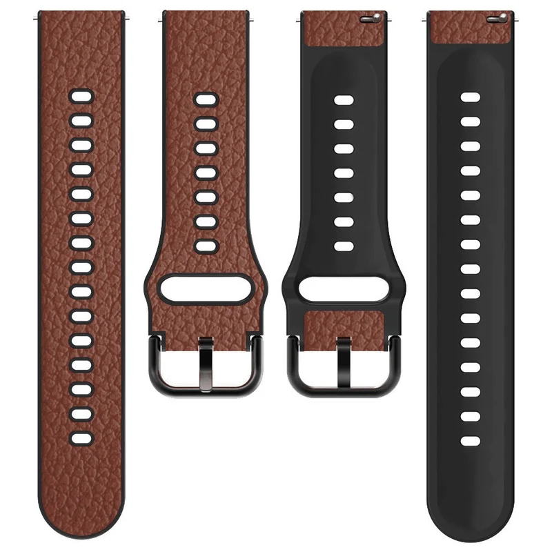 Super cool Universell Kunstleder und Silikon / TPU armband