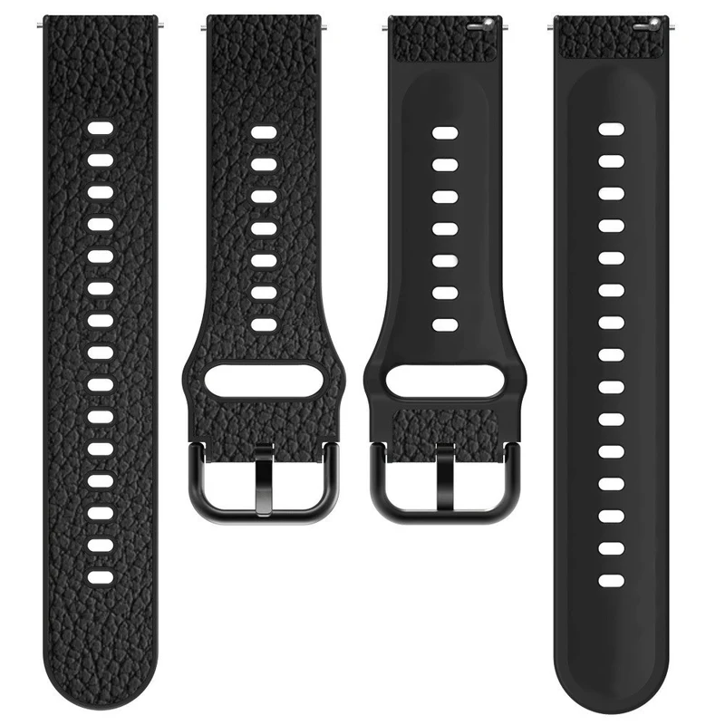 Super cool Universell Kunstleder und Silikon / TPU armband