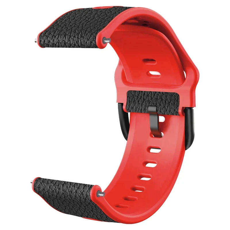 Super cool Universell Kunstleder und Silikon / TPU armband