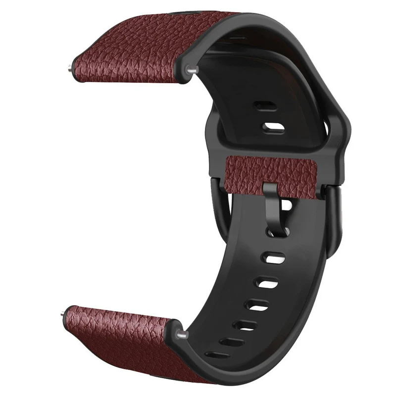Super cool Universell Kunstleder und Silikon / TPU armband