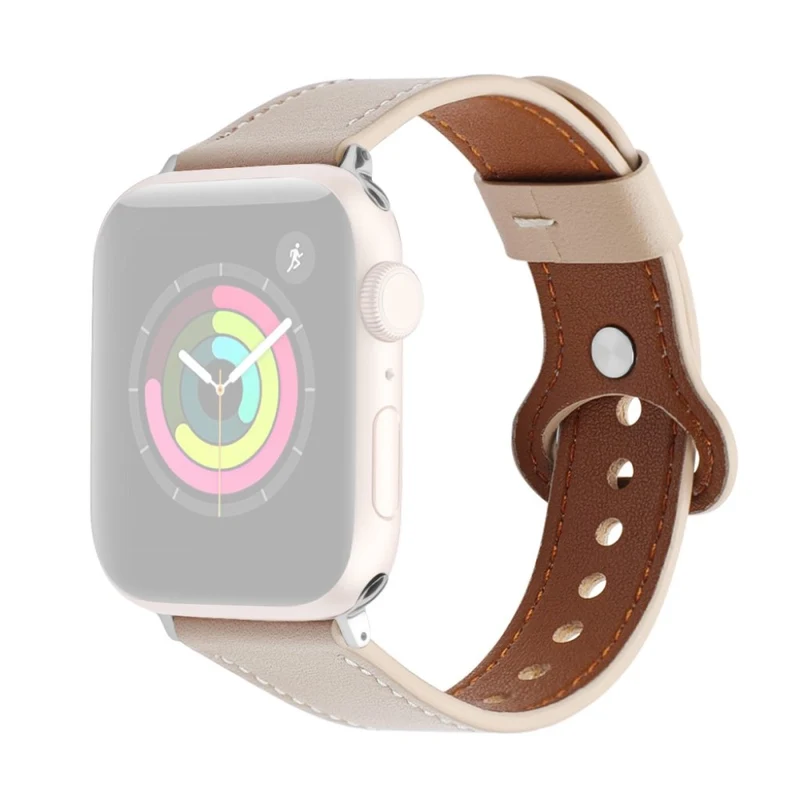 Stilvoll Universell Apple Echtes Leder armband