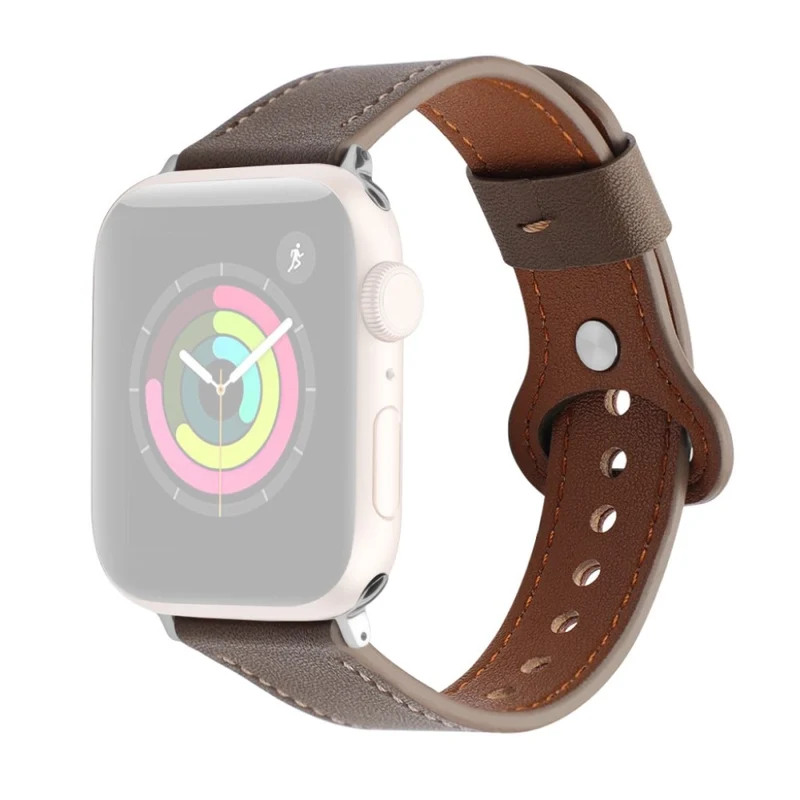 Stilvoll Universell Apple Echtes Leder armband