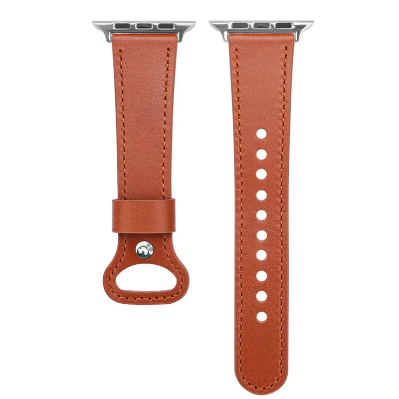 Stilvoll Universell Apple Echtes Leder armband
