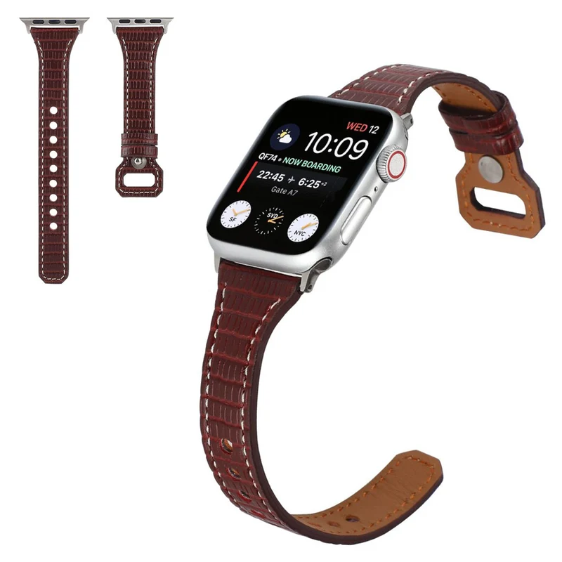 Absolut cool Universell Apple Echtes Leder armband