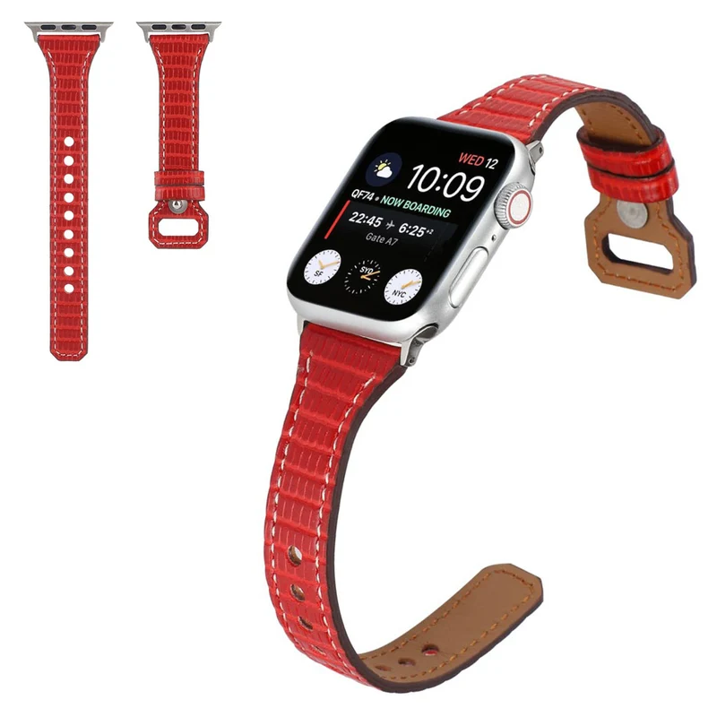 Absolut cool Universell Apple Echtes Leder armband