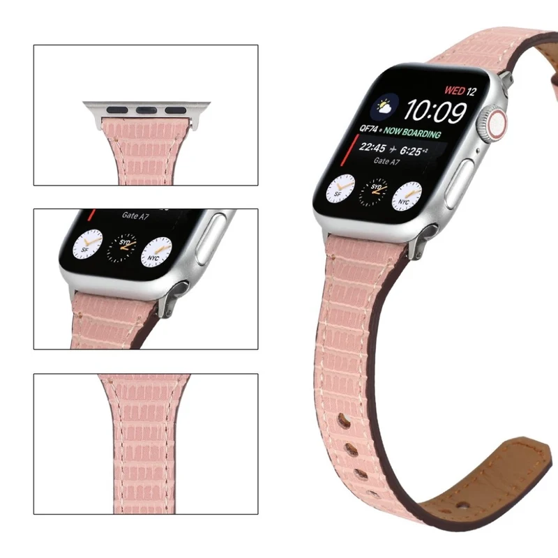 Absolut cool Universell Apple Echtes Leder armband