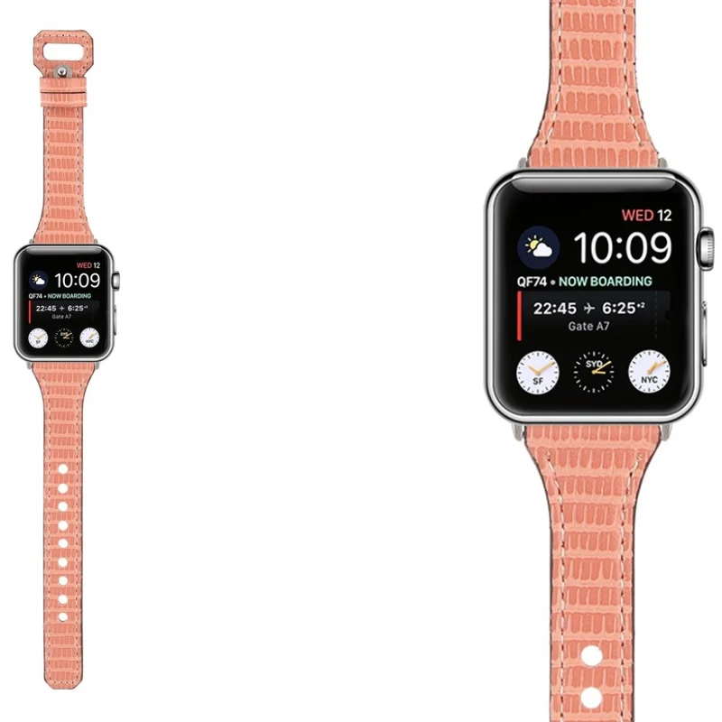 Absolut cool Universell Apple Echtes Leder armband