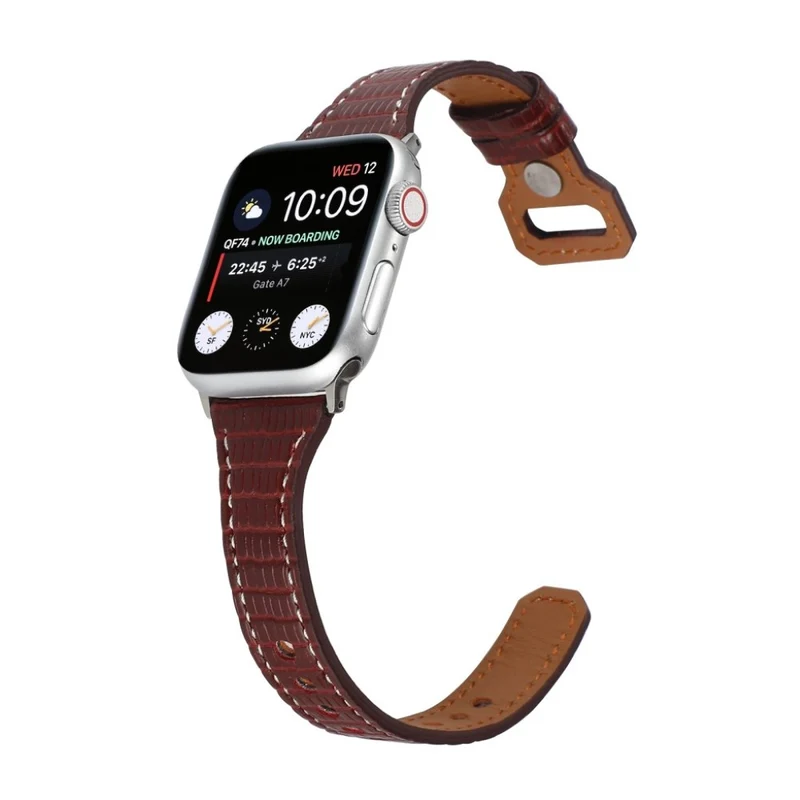Absolut cool Universell Apple Echtes Leder armband