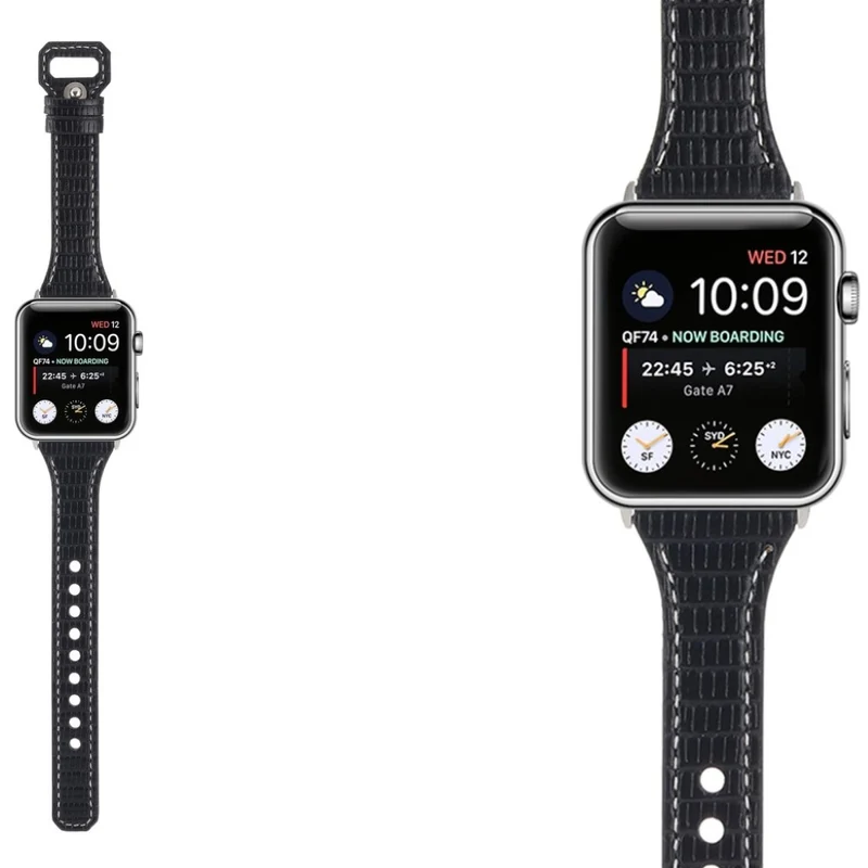 Absolut cool Universell Apple Echtes Leder armband