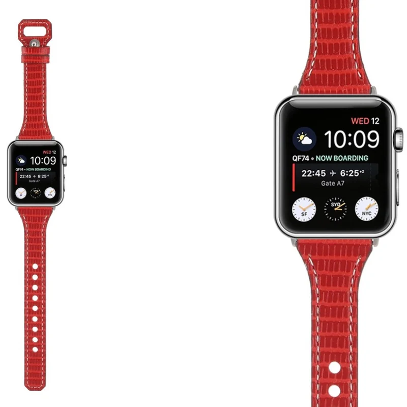 Absolut cool Universell Apple Echtes Leder armband