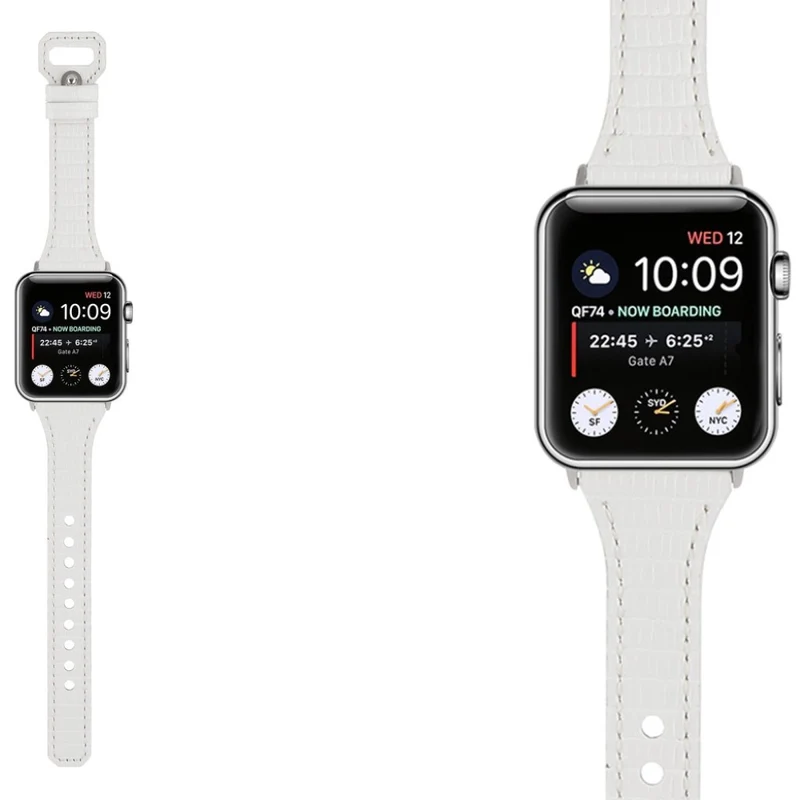 Absolut cool Universell Apple Echtes Leder armband