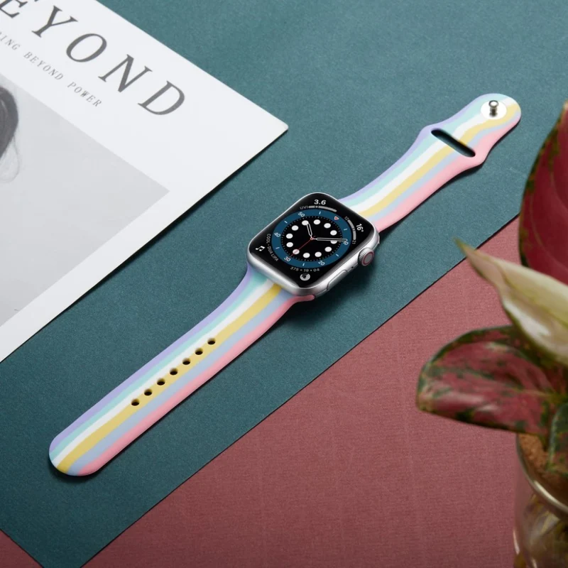Absolut schön Universell Apple Silikon / TPU armband - Größe: S