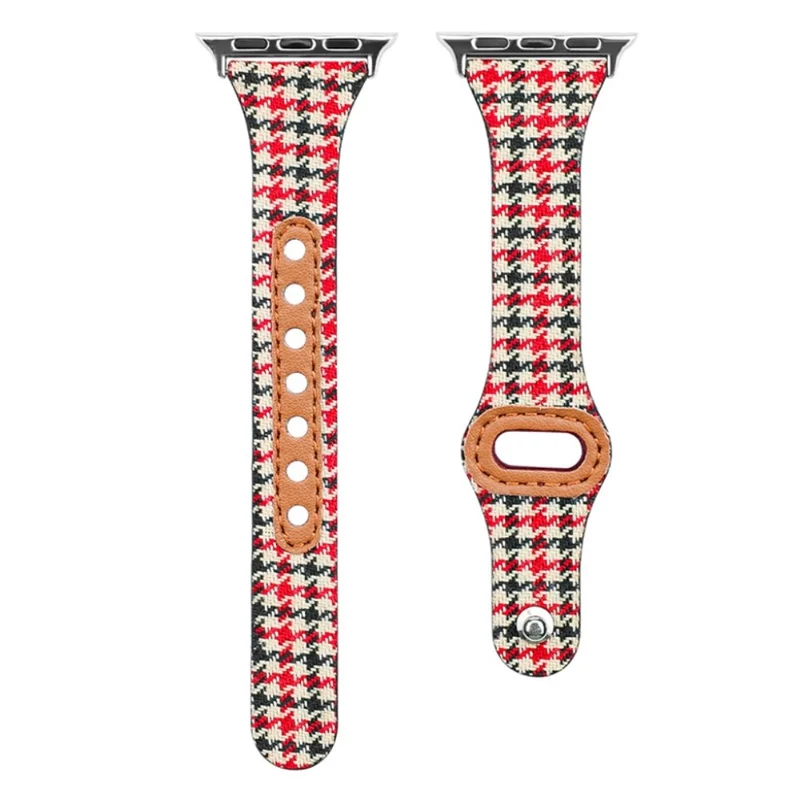 Süß Universell Apple Kunstleder und Textil / Nylon armband