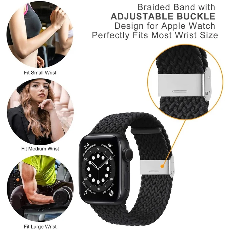 Absolut niedlich Universell Textil / Nylon armband