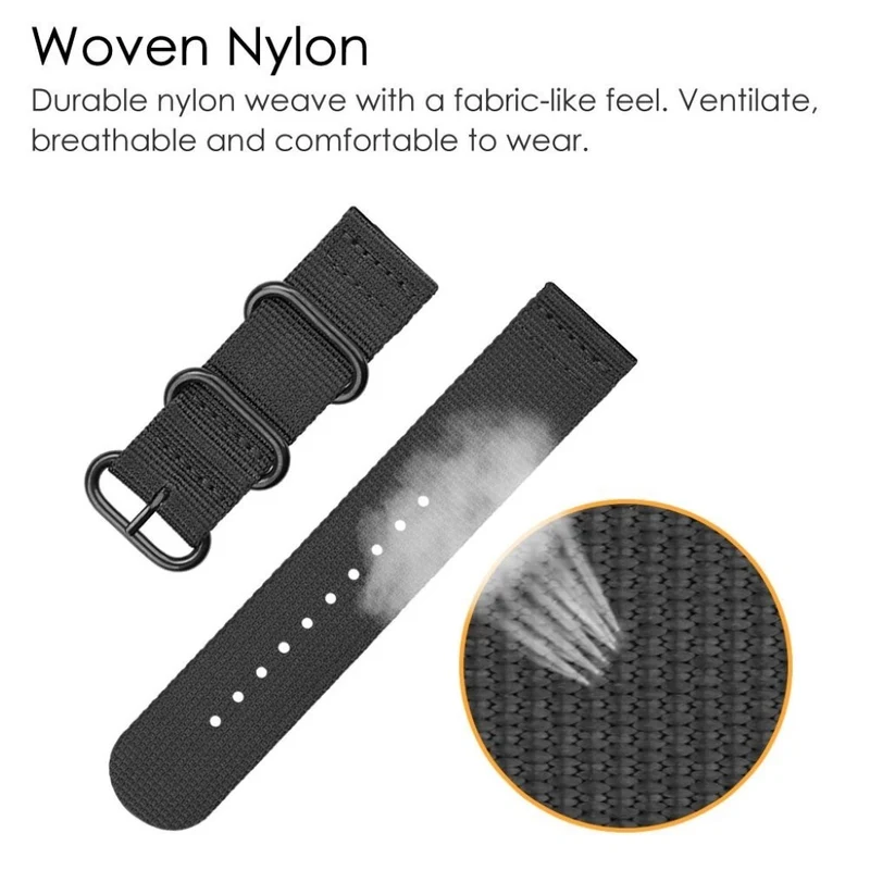 Schön Universell Textil / Nylon armband
