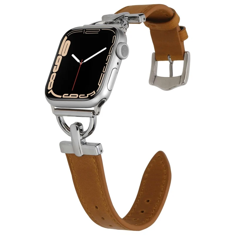 Apple Watch Series 7 45mm Metall und Kunstleder armband