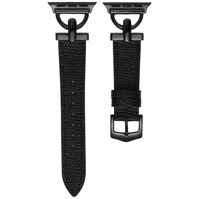 Apple Watch Series 7 45mm Metall und Kunstleder armband