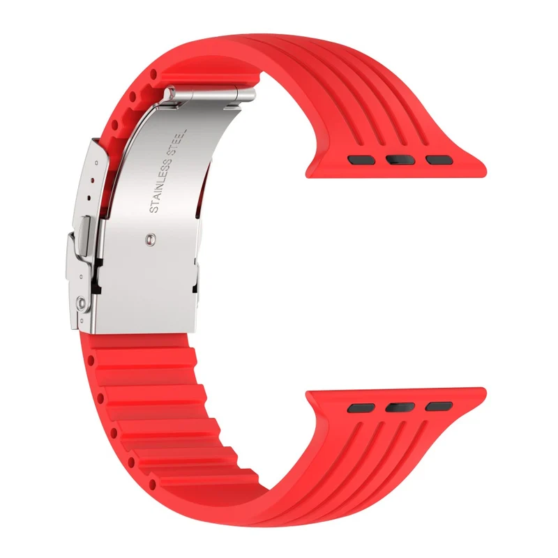 Stilvoll Apple Watch Series 7 45mm Silikon / TPU armband