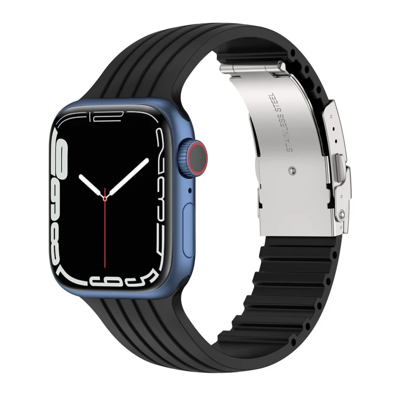 Stilvoll Apple Watch Series 7 45mm Silikon / TPU armband