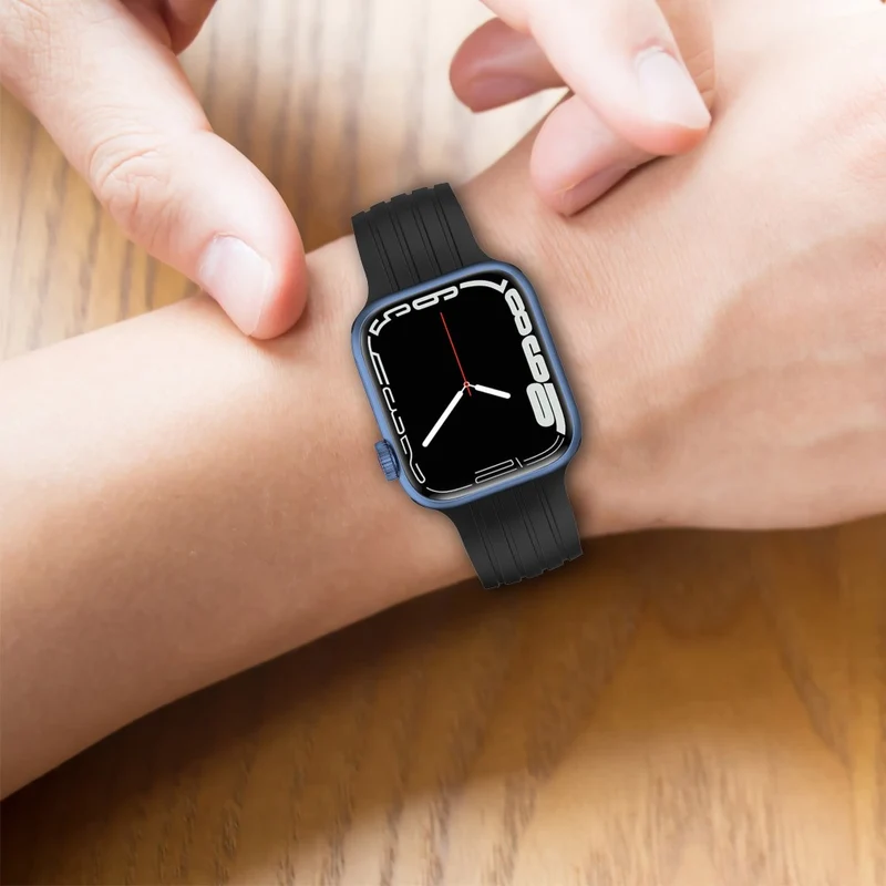 Stilvoll Apple Watch Series 7 45mm Silikon / TPU armband