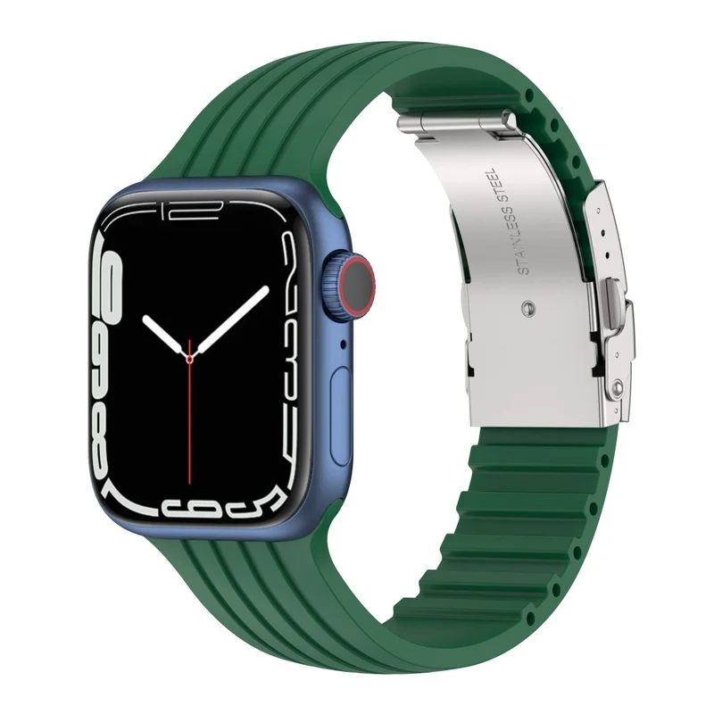 Stilvoll Apple Watch Series 7 45mm Silikon / TPU armband