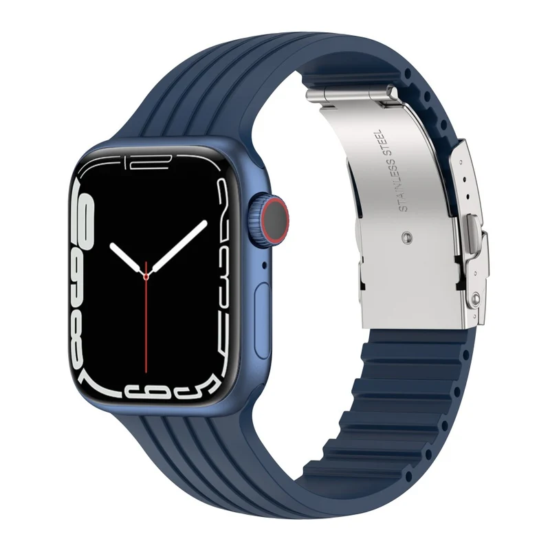 Stilvoll Apple Watch Series 7 45mm Silikon / TPU armband
