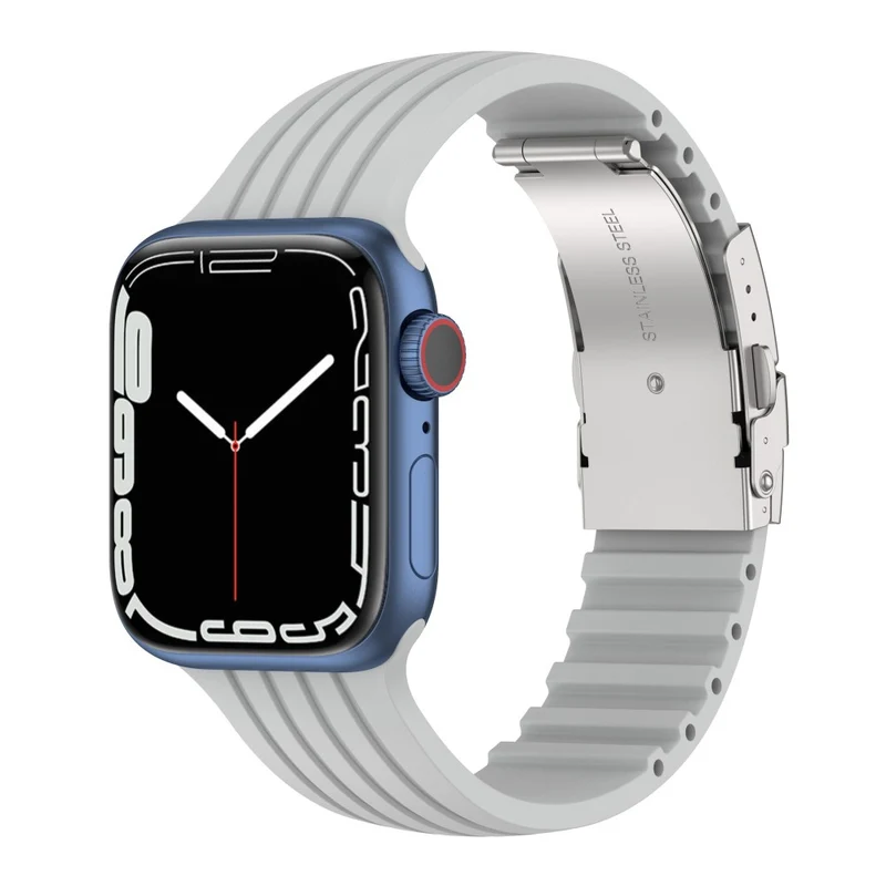 Stilvoll Apple Watch Series 7 45mm Silikon / TPU armband