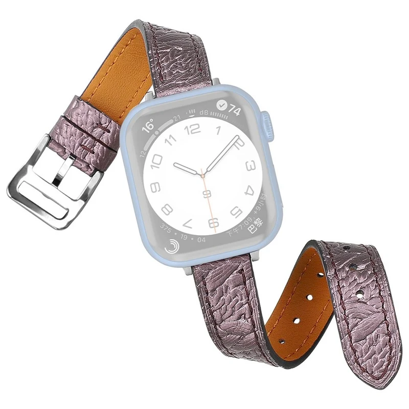 Mega bequem Apple Watch Series 7 45mm Echtes Leder armband