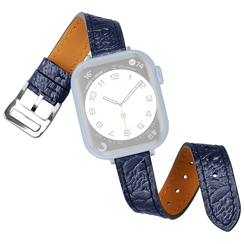 Mega bequem Apple Watch Series 7 45mm Echtes Leder armband