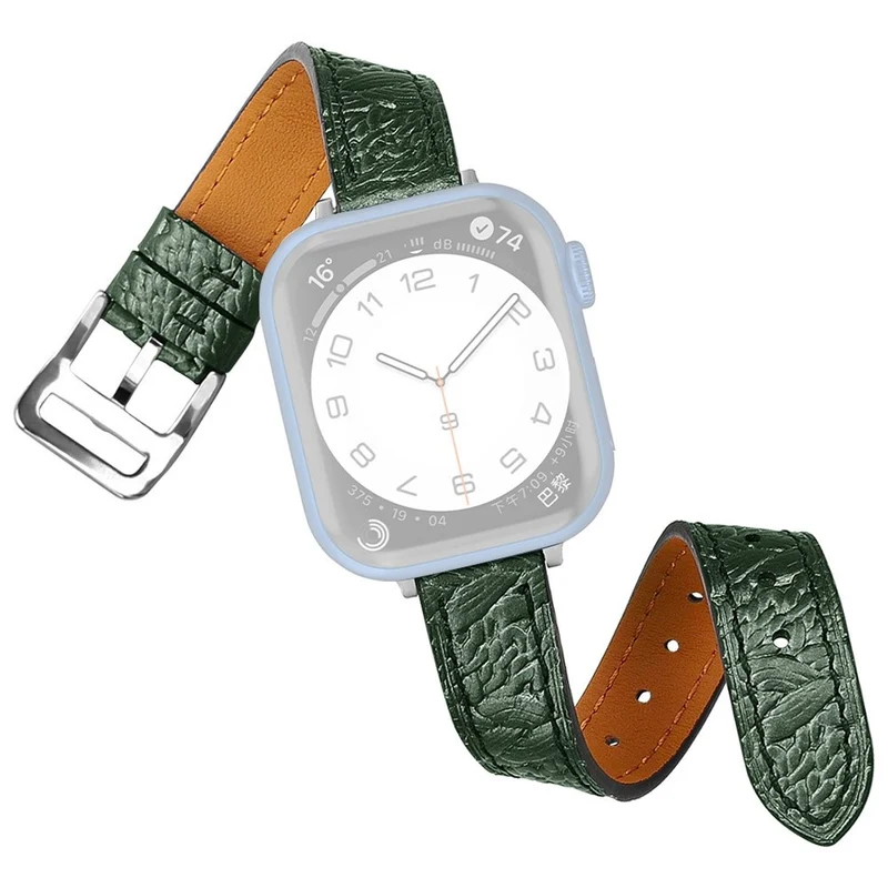 Mega bequem Apple Watch Series 7 45mm Echtes Leder armband