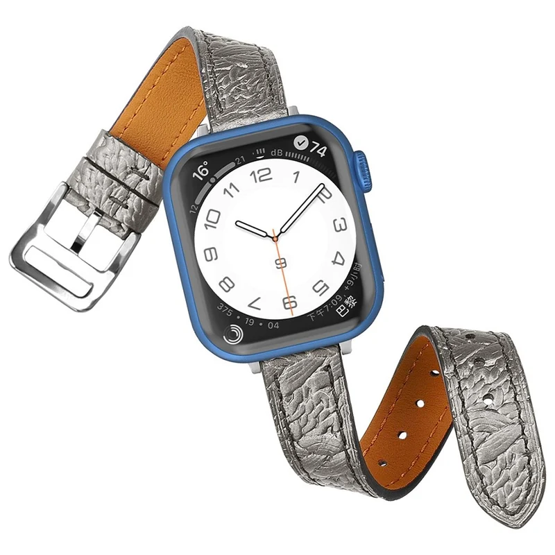 Mega bequem Apple Watch Series 7 45mm Echtes Leder armband