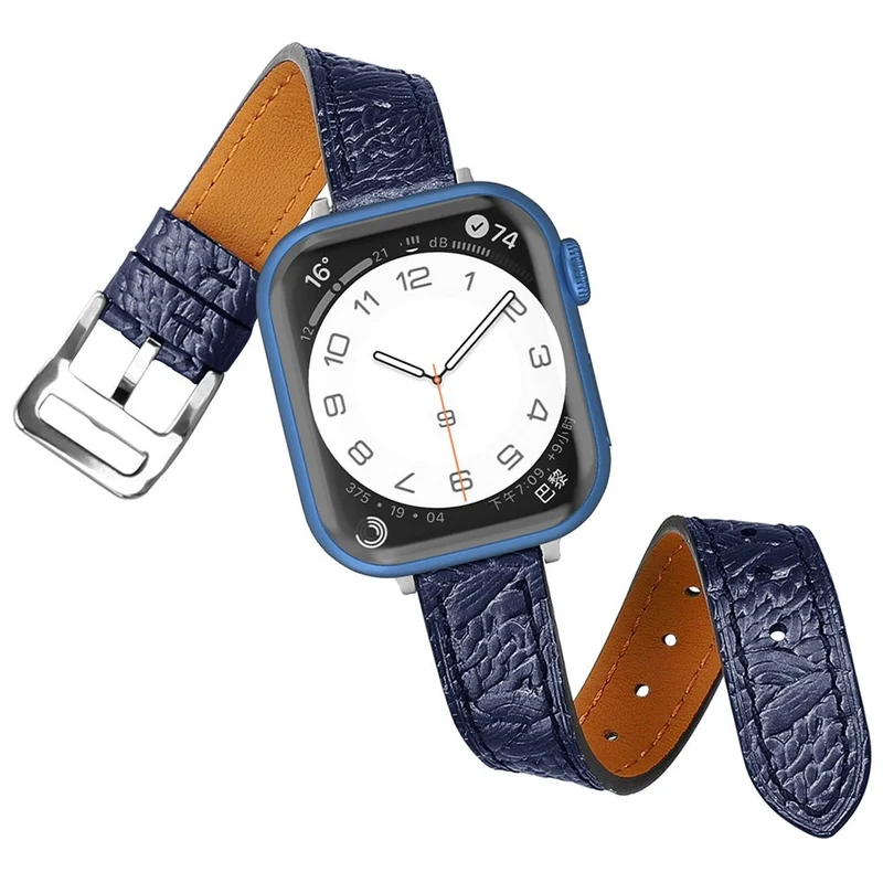 Mega bequem Apple Watch Series 7 45mm Echtes Leder armband