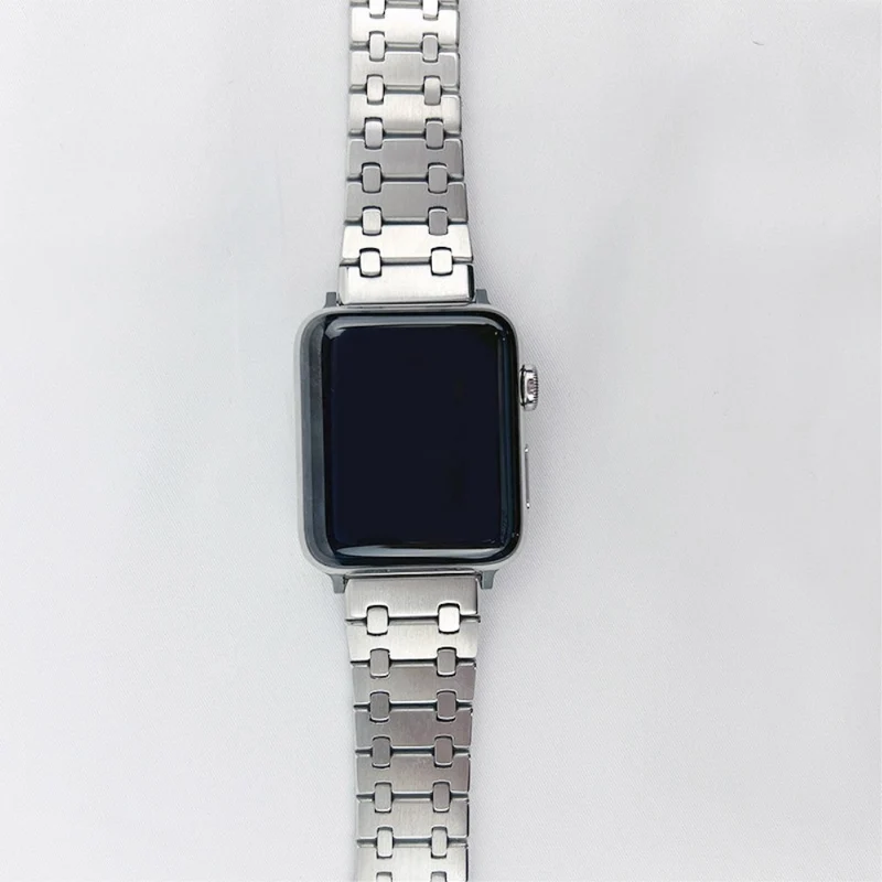 Super stylisch Apple Watch Series 7 45mm Metall armband