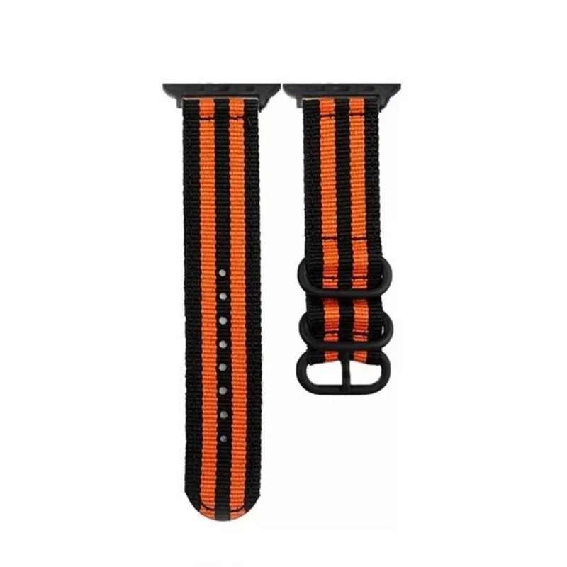 Modisch Apple Watch Series 7 45mm Textil / Nylon armband
