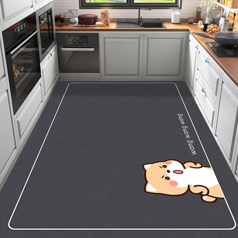 Hübsche Küchenschürze mit Cartoon-Hund-Motiv