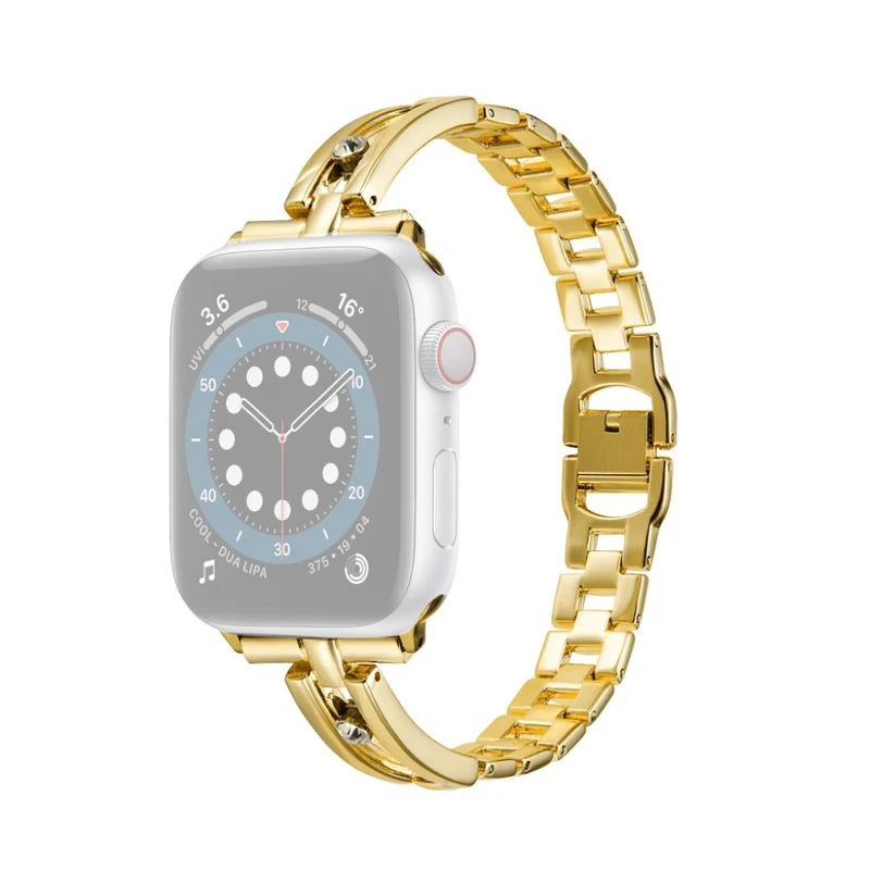 Super angenehm Universell Apple Metall und Strass armband